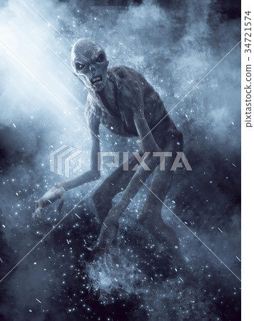 Demon Monster 3D Illustration Demon Monster 3D Illustration 34721574