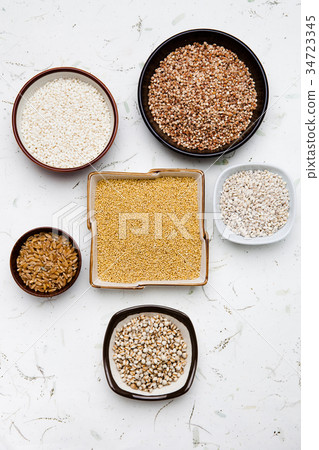 Glutinous rice, sorghum, whole wheat, barley, barley 34723345