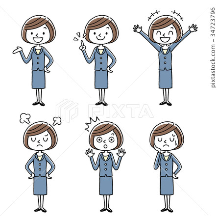 Business: Young Women, Sets, Variations 34723796