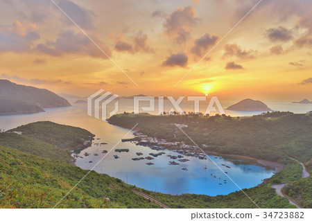 the dawn landscape Po Toi O, hk the dawn landscape Po Toi O, hk 34723882