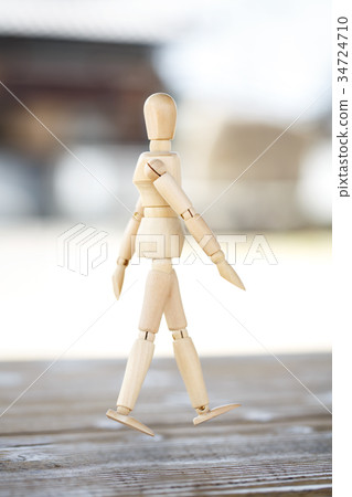 Wooden man model Wooden man model 34724710