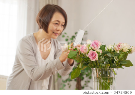 Nature Flower arrangement Smartphone photography Flower focus 34724869