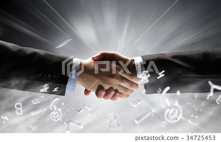 Business handshake 34725453