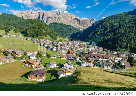 Selva di Val Gardena, italian alps 34725847