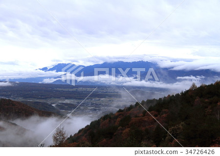 富士見高原早晨(長野縣) 富士見高原早晨(長野縣) 34726426