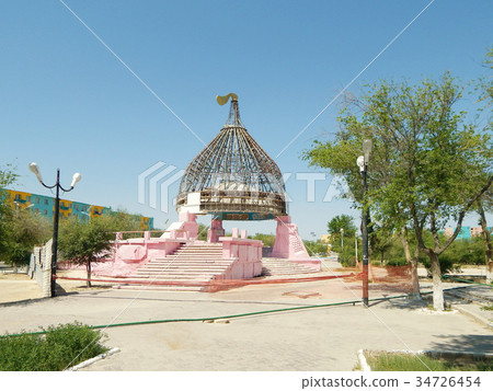 Helmet batyr in Zhanaozen. Helmet batyr in Zhanaozen. 34726454