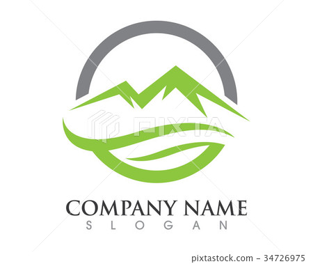 Mountains Logo Template 34726975