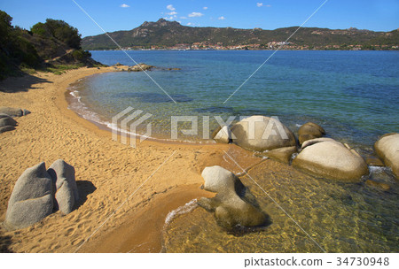Cala Ginepro beach in Sardinia, Italy Cala Ginepro beach in Sardinia, Italy 34730948