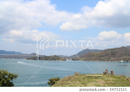 從Nojima城堡的瀨戶內風景 從Nojima城堡的瀨戶內風景 34731521