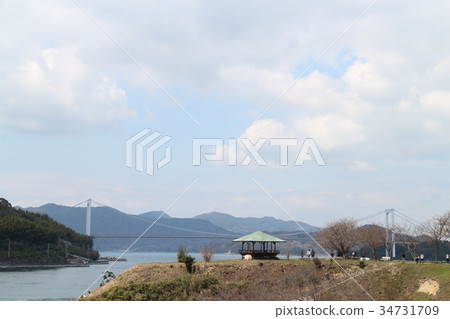 Landscape of Setouchi seen from Nojima Landscape of Setouchi seen from Nojima 34731709