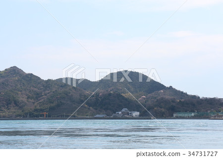 從瀨戶內海看到的村上水力博物館 從瀨戶內海看到的村上水力博物館 34731727