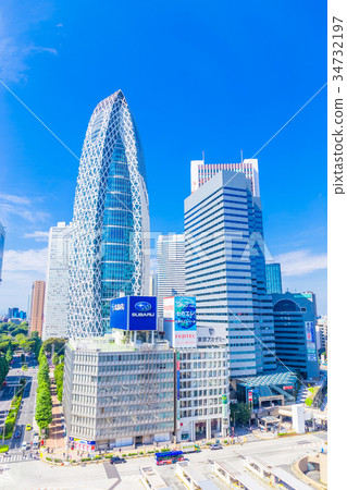 東京新宿站西口站的風景 34732197