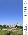 High-rise houses under fine weather 34733494