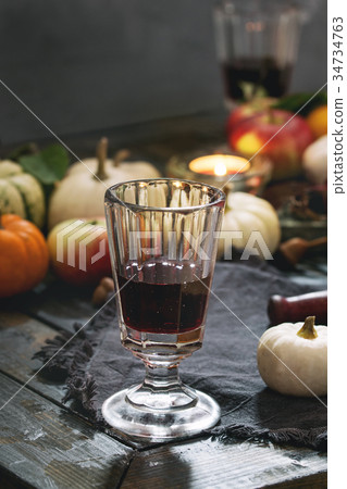 Holiday table decoration Holiday table decoration 34734763