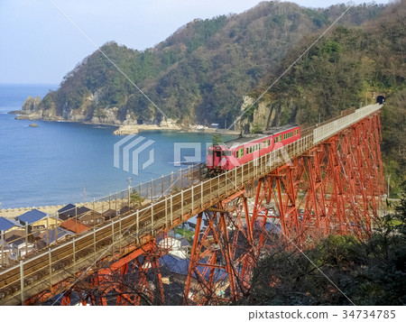 JR西日本San-in主線Isobe橋 34734785