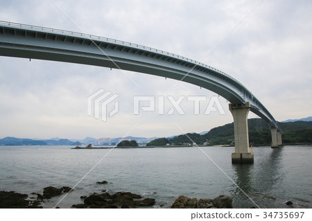 Iojima Ohashi Bridge, Nagasaki City, Nagasaki Prefecture 34735697