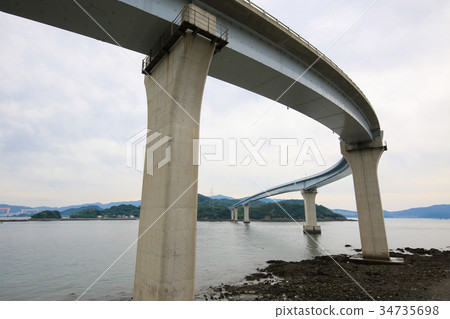 Iojima Ohashi Bridge, Nagasaki City, Nagasaki Prefecture 34735698