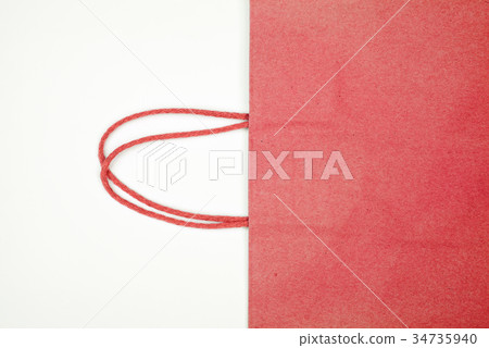 Detail of shopping bag. Detail of shopping bag. 34735940