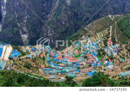 City in the mountains 34737295