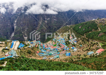 City in the mountains City in the mountains 34737297