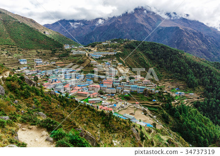 City in the mountains 34737319