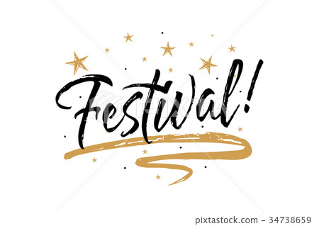 Festival. Beautiful greeting card scratched Festival. Beautiful greeting card scratched 34738659