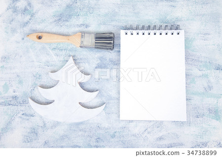 Artist Christmas Mockup 34738899