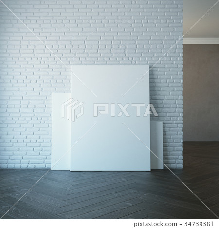 blank picture on the wall blank picture on the wall 34739381