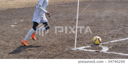 Corner kick 34740200