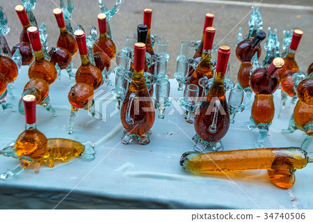 Aromatic homemade brandy 34740506