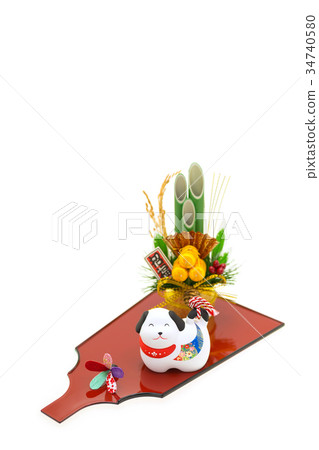 新年材料~Haneko板和白狗 34740580