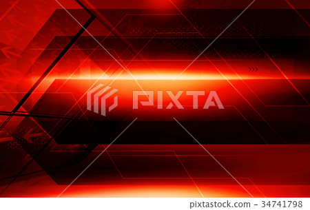 Graphical digital news background with arrows 34741798