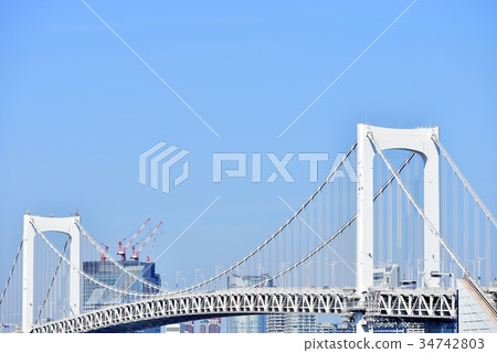 東京城市風景彩虹橋 東京城市風景彩虹橋 34742803