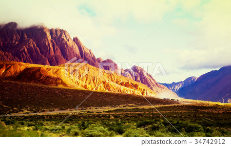 Andes near NR 7 road Andes near NR 7 road 34742912