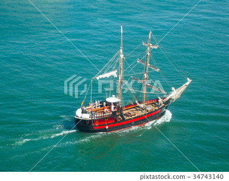 two-mast saiship 34743140