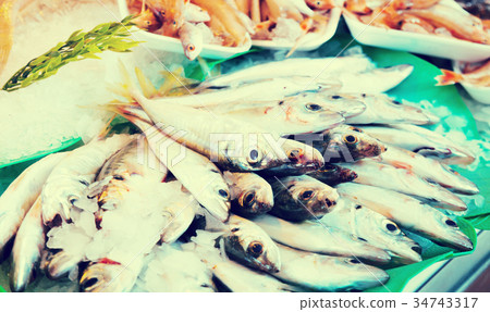 fish on fish market 34743317