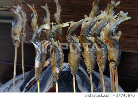 鹽烤河魚 鹽烤河魚 34743670
