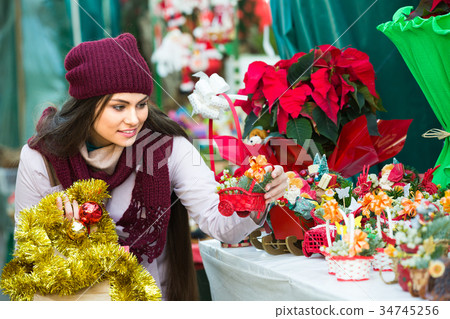 girl staying near counter girl staying near counter 34745256