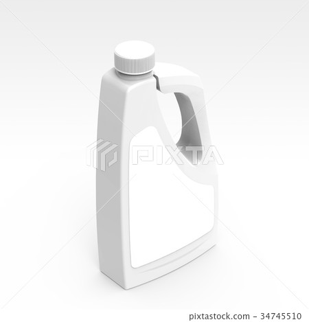 Blank detergent bottle mockup 34745510