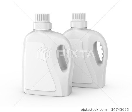 Laundry detergent container mockup 34745635
