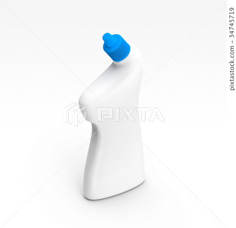 Toilet Cleaner container mockup 34745719