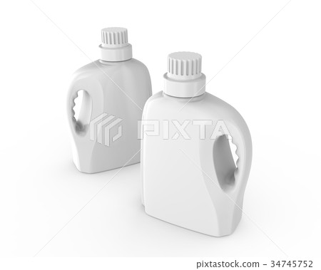 Laundry detergent container mockup 34745752