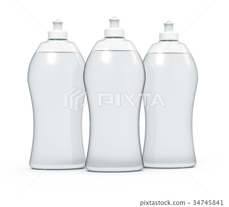 3D rendering Dishwashing liquid 3D rendering Dishwashing liquid 34745841