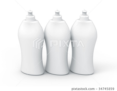 3D rendering Dishwashing liquid 34745859