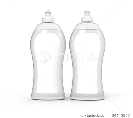 3D rendering Dishwashing liquid 34745903