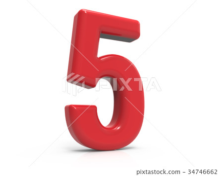 red number 5 red number 5 34746662