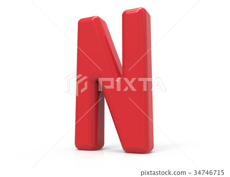 red letter N red letter N 34746715