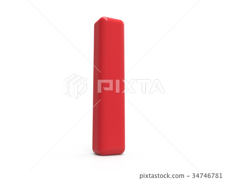 red letter I - Stock Illustration [34746781] - PIXTA