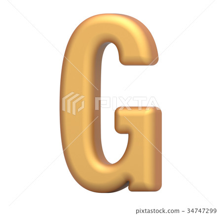 golden letter G - Stock Illustration [34747299] - PIXTA