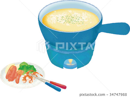cheese fondue  34747988
